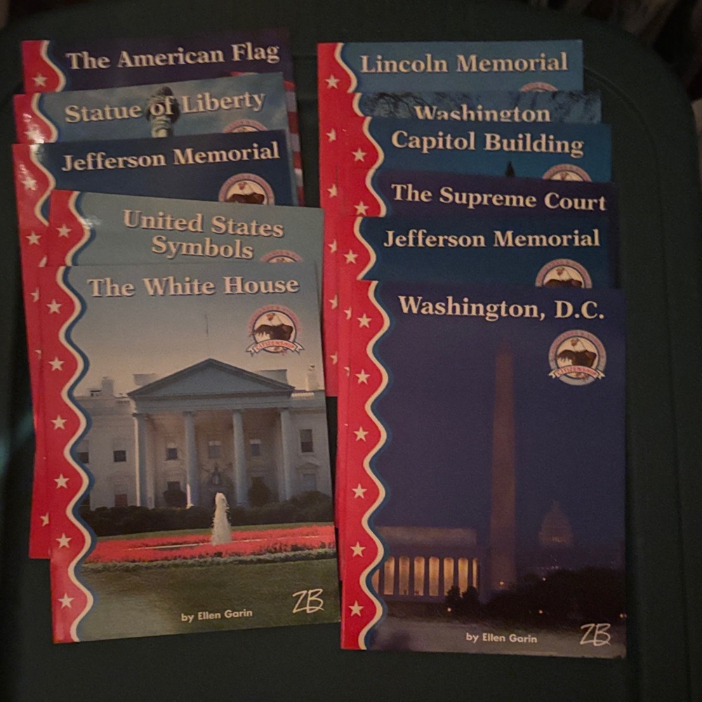United States of America Educational Book Set of 11